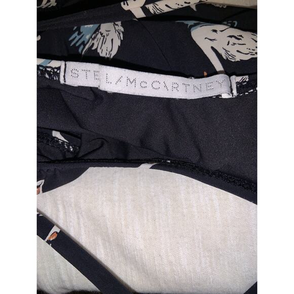 Stella McCartney Black Swan One Piece Swimsuit Women’s Small Beach Resortwear - Picture 5 of 5